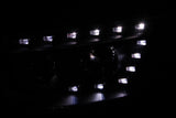 ANZO 2007-2007 Hyundai Santa Fe Projector Headlights w/ LED Black - 111237