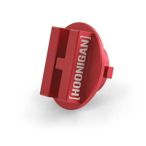 Mishimoto Mitsubishi Hoonigan Oil Filler Cap - Red - MMOFC-MITS-HOONRD