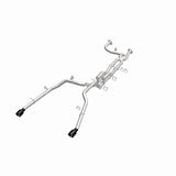 MagnaFlow 2025 Ram 1500 RHO SPEQ Series Black Chrome Cat-Back Performance Exhaust System - 19704