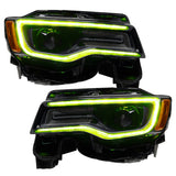 Oracle 1421 Jeep Grand Cherokee Dynamic Headlight DRL Upgrade Kit ColorSHIFT Dynamic - 1284-332