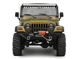 Raxiom 97-06 Jeep Wrangler TJ 50-In LED Light Bar Windshield Mount w/ Auxilliary Bracket - J106746