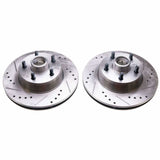 Power Stop 69-70 Ford Country Squire Front Evolution Drilled & Slotted Rotors - Pair - AR8102XPR