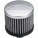 Ford Racing Push In Valve Cover Breather Filter w/Ford Racing Logo Top - 302-236