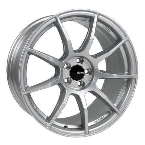 Enkei TS9 18x8 5x112 45mm offset 72.6mm Bore Platinum Gray - 492-880-4445GR