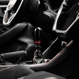 Cobb Subaru 6-Speed Tall Weighted COBB Shift Knob - Black (Incl. Both Red + Blk Collars) - 213370-BK
