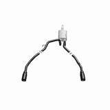 Magnaflow 09-15 Dodge Ram 1500 V8 Dual Spilt Rear Exit Black Stainless C/B Perf Exhaust - 15363