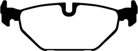 EBC 99-01 Saab 9-5 2.3 Turbo (Aero) Greenstuff Rear Brake Pads - DP21405