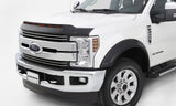 AVS 17-22 Ford F-250/F-350/F-450/F-550 Super Duty Low Profile Aeroskin Lightshield Pro - Black - 953135