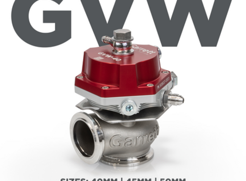Garrett GVW-45 45mm Wastegate Kit - Red - 908828-0001