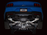 AWE Tuning 2024 Ford Mustang GT Fastback S650 RWD Touring Catback Exhaust w/ Dual Chrome Silver Tips - 3015-32650