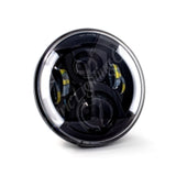 Letric Lighting 7in Intgrd W/Swtchbk T/S Blk - LLC-DHL-7TS