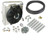 BD Diesel Xtrude Double Stacked Transmission Cooler Kit - Universal 5/8in Tubing - 1030606-DS-58