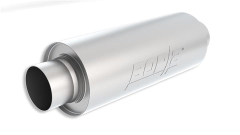 Borla Universal XR-1 Multi-Core Racing Muffler for Round 3-1 2 IN 3-1 2 Out 16 x 6-1 4 - 40722