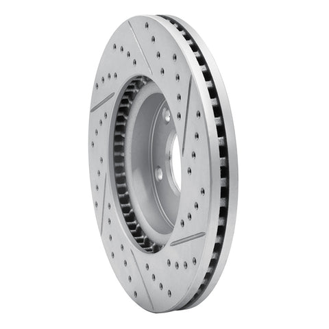 R1 13-19 Mazda 6 Front Left Drilled & Slotted Geo-Carbon Rotor - 830-80080L
