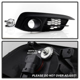 Spyder Honda Civic 2016-2017 2Dr/Coupe OEM Fog Light W/Switch- Clear FL-HC2016-2D-C - 5083067