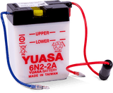 Yuasa 6N2-2A Conventional 6-Volt Battery - YUAM2620A