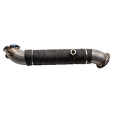 Wehrli 11-15 Chevrolet 6.6L LML Duramax 3in Stainless Down Pipe (V-Band Style) - WCF100704