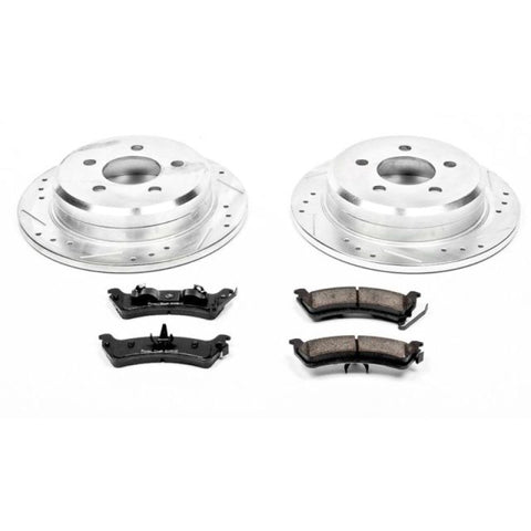 Power Stop 93-98 Jeep Grand Cherokee Rear Z23 Evolution Sport Brake Kit - K2131