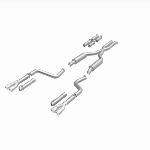 MagnaFlow 2017+ Dodge Challenger 409 SS Polished 3in Quad Tips Cat-Back Exhaust - 19367