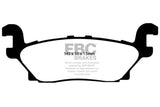 EBC 05-07 Hummer H3 3.5 Yellowstuff Rear Brake Pads - DP41760R