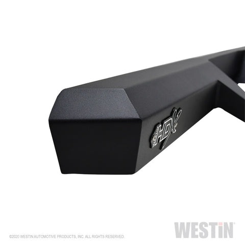Westin 04-13 Chevy Silverado 1500 Crew Cab 2004-2013 HDX Drop Nerf Step Bars - Textured Black - 56-11955