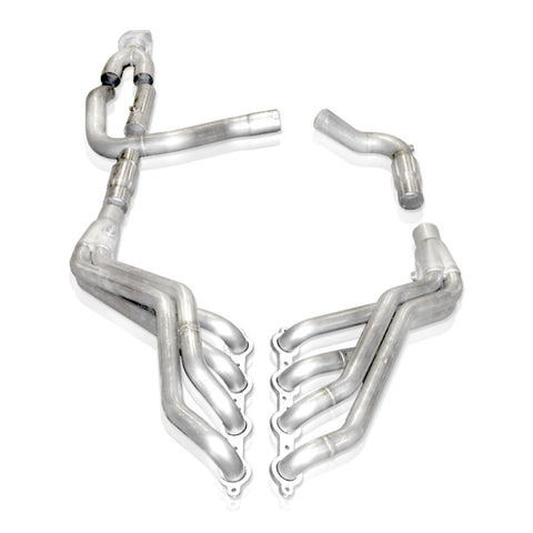 Stainless Works 2007-14 Chevy Tahoe and Yukon LT 1-3/4in Primaries 2-1/2in Y-Pipe High-Flow Cats - CTTHCATY