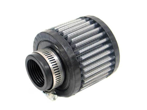 K&N 1.25in Flange ID x 3in OD x 2.5 inch H Rubber Base Crankcase Vent Filter - 62-1380
