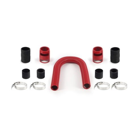 Mishimoto 24in Flexible Radiator Hose Kit Red - MMAH-U24RD