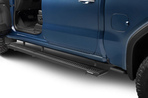 N-Fab Growler Fleet 2019 Chevy/GMC 1500 Crew Cab - Cab Length - Tex. Black - 7in - GFC19CC-TX