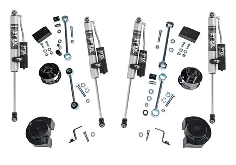 Superlift 18-22 Jeep Wrangler JL (NO Mojave) 4WD 2.5in Coil Spacer Lift Kit w/Fox 2.0 Res Shocks - K187FX