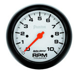 Autometer 52.4mm White Switchable 0-100 Fuel Level/8-18V Voltmeter Phantom Elite Digital Gauge - 6709-PH