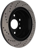 StopTech 05-10 GMC Sierra (w/ Rear Drum) / 07-09 GMC Yukon Rear Right Slotted & Drilled Rotor - 127.66065R
