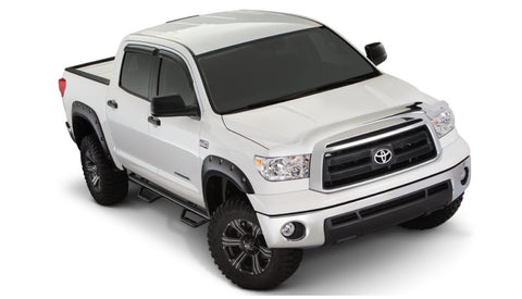 Bushwacker 07-13 Toyota Tundra Fleetside Pocket Style Flares 4pc 97.6/78.7/66.7in Bed - Black - 30911-02
