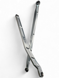Elektric Offroad 2022+ Polaris Rzr Pro Rurbo R Billet High Clearance Radius Rods Anodized Clear - RRL610033