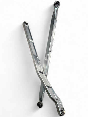 Elektric Offroad 2022+ Polaris Rzr Pro Rurbo R Billet High Clearance Radius Rods Anodized Clear - RRL610033