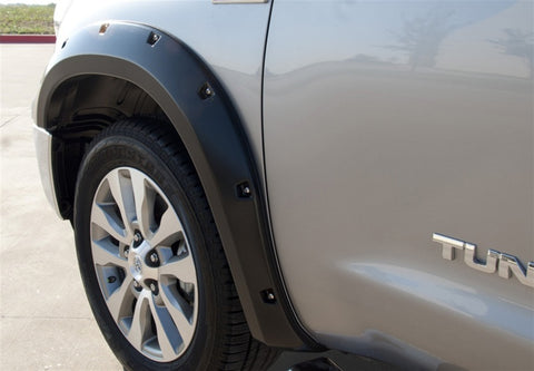 Lund 07-13 Toyota Tundra RX-Rivet Style Smooth Elite Series Fender Flares - Black (4 Pc.) - RX602S