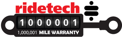 Ridetech TQ Series CoilOver Shock 6.9in Travel 2.5in Coil Triple Adjustable Eye/Eye Mounting - 24379901