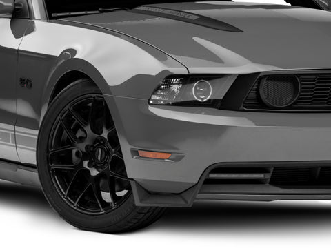 Raxiom 10-12 Ford Mustang w/ Headlights CCFL Halo Projector Headlights- Black Housing (Clear Lens) - 101685