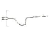 aFe Takeda Exhaust Cat-Back 19-20 Hyundai Veloster 304SS Polished Dual Tips Exhaust - 49-37011-P