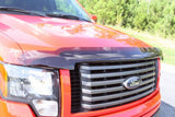 Lund 12-15 Toyota Tacoma Interceptor Hood Shield - Smoke - 18831