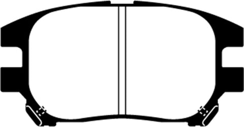 EBC 02-03 Lexus RX300 3.0 2WD Greenstuff Front Brake Pads - DP61658