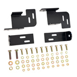 Westin 2004-2007 Chevrolet/GMC/Buick/Isuzu/Oldsmobile Rainier Safari Light Bar Mount Kit - Black - 30-1345