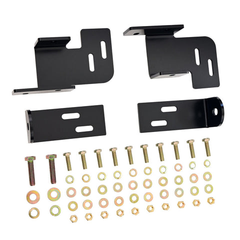 Westin 2004-2007 Chevrolet/GMC/Buick/Isuzu/Oldsmobile Rainier Safari Light Bar Mount Kit - Black - 30-1345