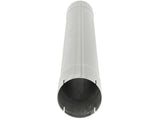 aFe MACHForce XP Exhausts Muffler Delete Aluminized 4 ID In/Out 8 Dia - 49-91003