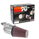 K&N 2017 Harley-Davidson H/D Touring Models AirCharger Performance Intake - Chrome - 63-1138C