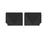 WeatherTech 10+ Chevrolet Equinox Rear Rubber Mats - Black - W281