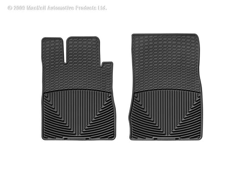 WeatherTech 93 Mercedes-Benz 300CE Front Rubber Mats - Black - W36
