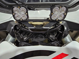 Elektric Offroad 2017+ Can Am X3 Maverick Front Shock Mount Brace W/ Light Mount Anodized Black - SMB210023