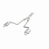 MagnaFlow 10-12 Cadillac CTS V6 3.0L (Exc AWD) Dual Split Rear Exit Stainless Cat Back Perf Exhaust - 15136