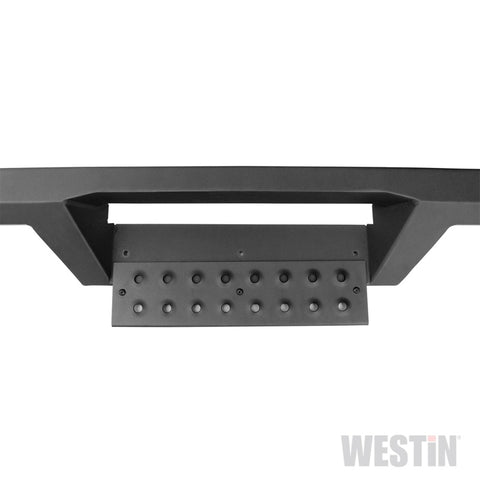 Westin/HDX 16-18 Nissan Titan XD Crew / 17-18 Titan Crew Cab Drop Nerf Step Bars - Textured Black - 56-14025